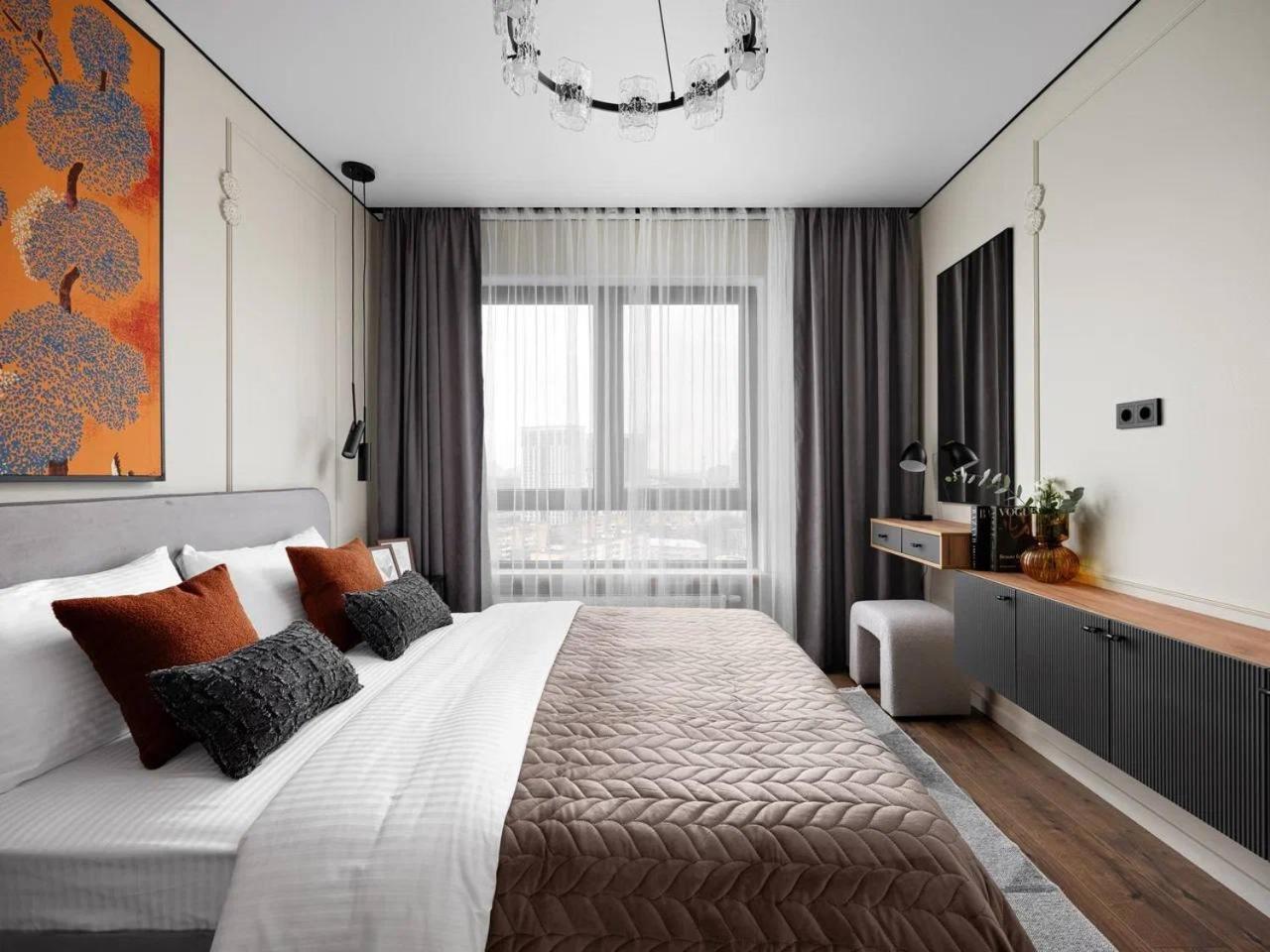 Great Apartment In The Center Of Almati Kültér fotó